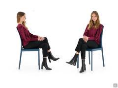 Proportions et ergonomie de la chaise Keilir