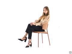 Proportions et ergonomie de la chaise-fauteuil Darcey