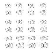 Modèles et dimensions disponibles