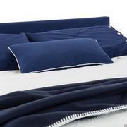 Coussins pour lit ou canapé HomePlaneur en tissu Saki Coton