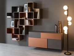 Design moderne et dynamique pour la composition avec cubes muraux