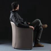 Fauteuil Free revêtement simili cuir