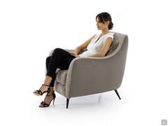 Proportions de l'assise et ergonomie du fauteuil Jolie