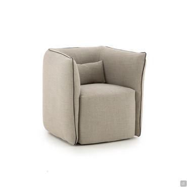 Fauteuil compact, moderne et confortable Frida