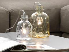 Lampes en verre en forme de bouteille Boukali par HomePlaneur