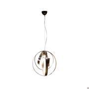 Lampe suspendue moderne en bronze Rodin de Cantori