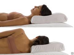 ErgoMemo Ergonomie de l'oreiller avec mise en forme pour le soutien cervical