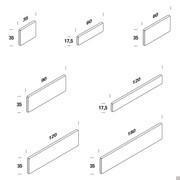 Dimension des panneaux de la boiserie rembourrée modulaire Geco