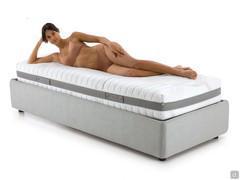 Matelas FlexTech Memo h.24 cm avec housse amovible