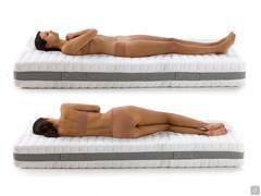 Matelas à une zone FlexTech Memo en mousse souple et en mousse à mémoire de forme