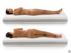 Dryflex Breeze Matelas en mousse respirante avec housse Space amovible en tissu technique sans rembourrage