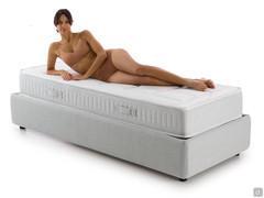 Matelas Ergo Spring avec revêtement été/hiver Compact non déhoussable