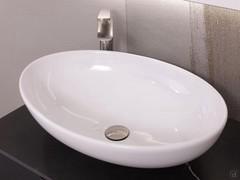 Lavabo à poser en douceur, inclus dans le meuble de salle de bains N95 Atlantic