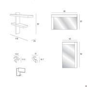 Eléments et dimensions disponibles