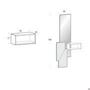 Schémas et dimensions disponibles