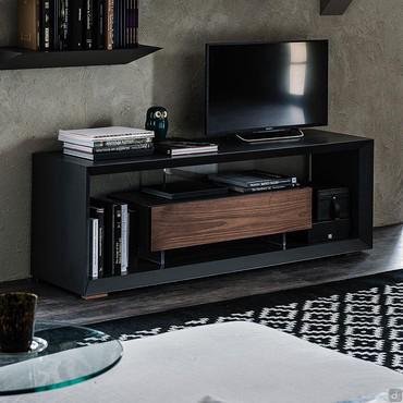 Meuble TV moderne en bois Boxer de Cattelan