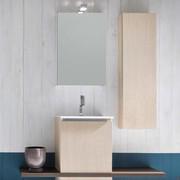 Miroir de salle de bains avec espace de rangement Simply - 50 cm avec spot Quadrus