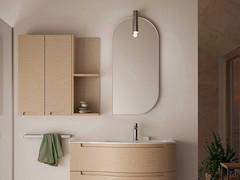 Shape Miroir ovale avec spot Cyli