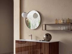 Specchio rotondo per bagno Shape