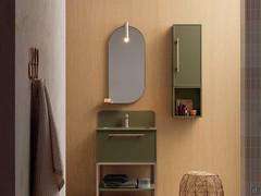 Shape Miroir ovale avec spot Cyli