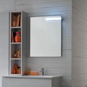 Miroir pour salle de bains Wap avec spot appliqué Poppy