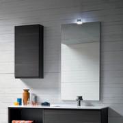 Miroir pour salle de bains avec éclairage appliqué Wap L.50 x H.105 cm avec spot Point