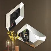 Miroir Diamond de Cattelan dans les deux positions