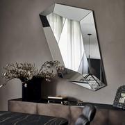 Miroir en verre cristal Diamond orientable dans le sens horizontal ou vertical