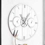 Horloge Times en verre miroir