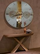 Horloge Times en verre miroir