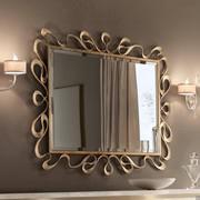 Miroir doré pour chambre à coucher Nastro de Cantori