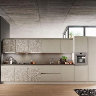 Cucina moderna senza maniglie Six 02