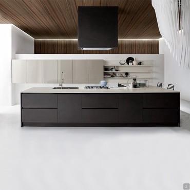 Cucina moderna con isola Six 01