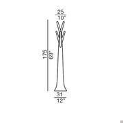 Porte-manteaux Tree - dimensions