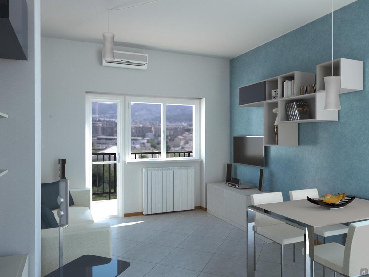 Progettazione 3D Soggiorno/Salotto - render