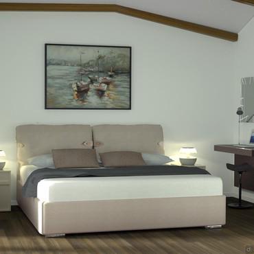 Progettazione 3D Camera da Letto - render