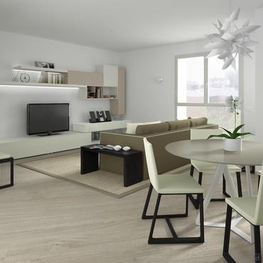 Progettazione 3D Soggiorno/Salotto - render