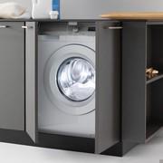 Meuble de rangement pour lave-linge à 2 portes Oasis