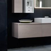 Base per arredo bagno Atlantic, finitura legno 