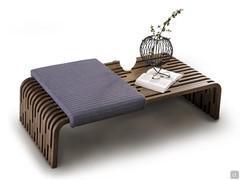 Table basse Grover avec coussin