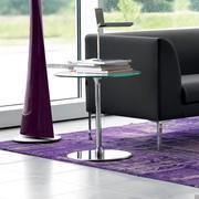 Table basse pour zone relax Alias Tavolino avec plateau rond en verre transparent