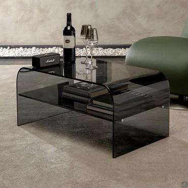 Table basse design en verre Classic