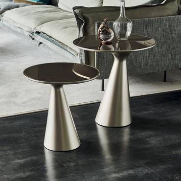 Table basse de design ronde Peyote de Cattelan