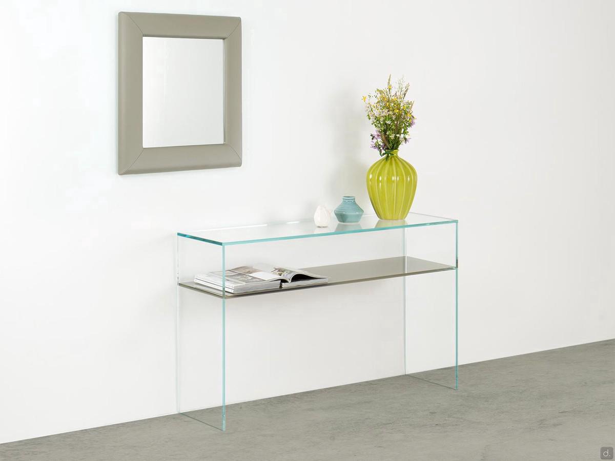 Console design en verre Multiglass