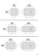 Table Elton - Places Assises