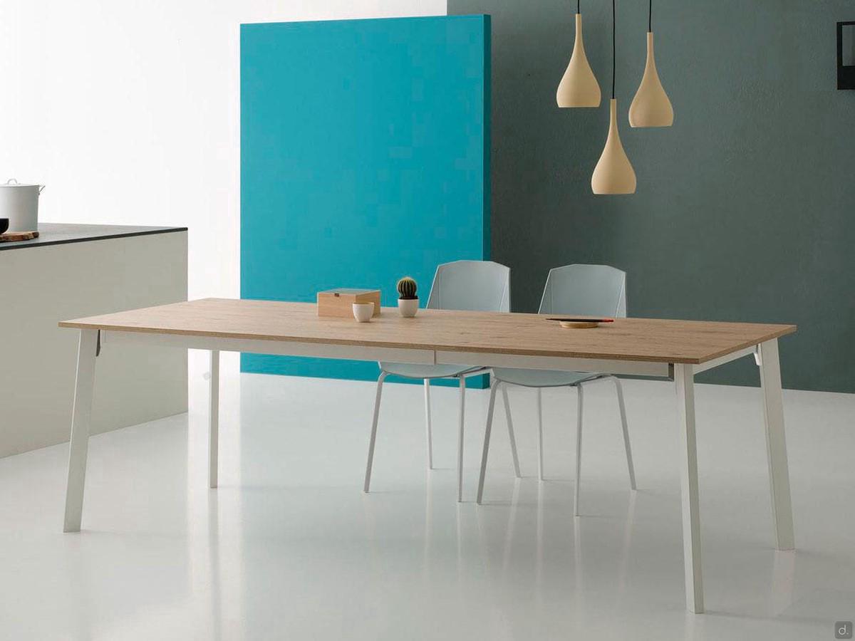 Table de cuisine extensible en stratifié Shield Young