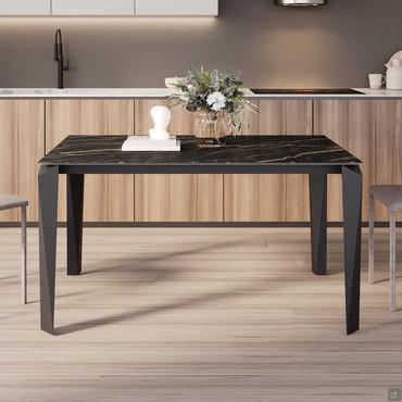 Table de cuisine moderne, extensible Tom