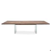 Ikon Essence de table en bois de Cattelan avec bords naturels