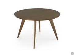 Table Chester en version fixe avec pieds en bois massif