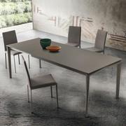 Table Finnigan dans le modèle extensible en mélaminé Fenix 718 gris londres